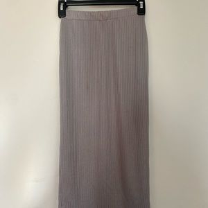 Lilac/Lavender Pencil High waisted Skirt